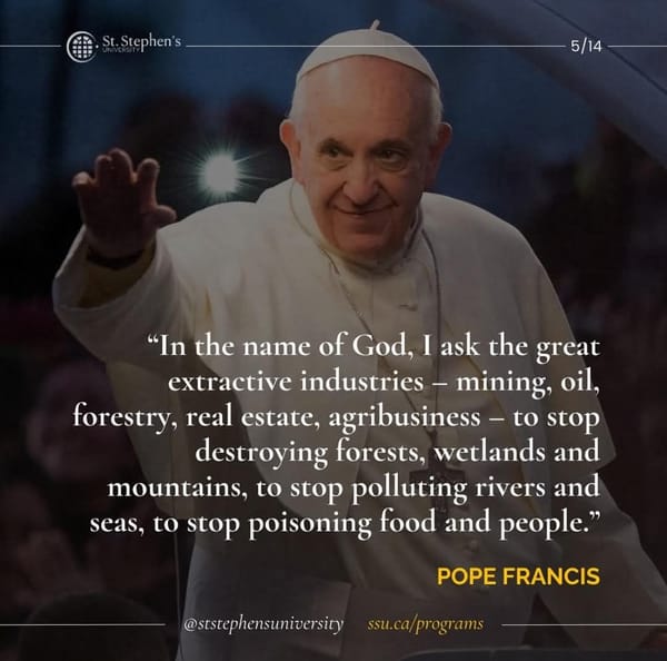 Catholicism, Climate and Capitalism