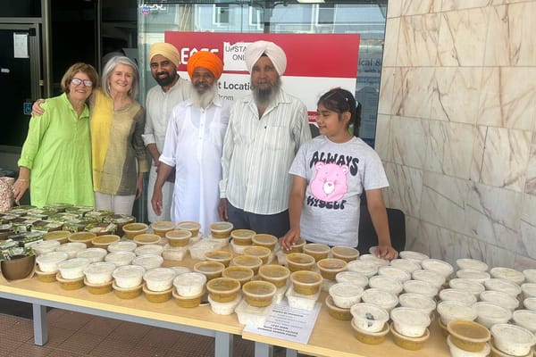 Nowra's Sunday Langar: Food for all, but so much more.
